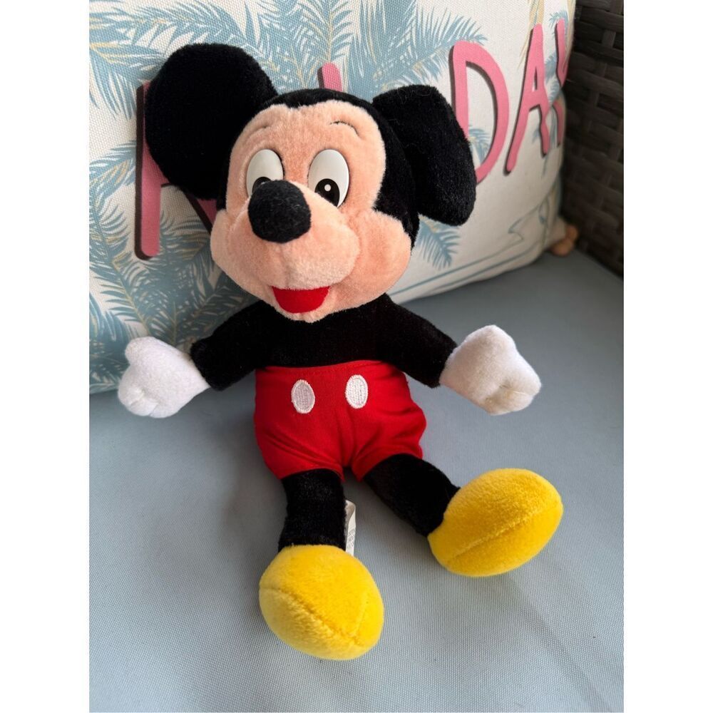 Vintage Disneyland/Walt Disney‎ World Mickey Mouse Plush Toy 12”